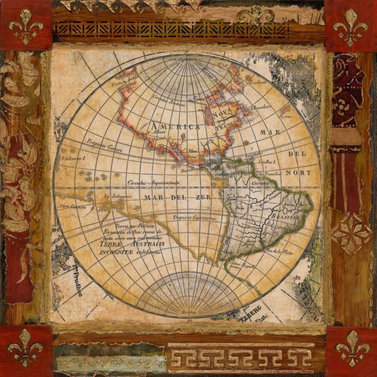 Corners of the Earth Poster Print by Tava Studios - Item # VARPDX12515